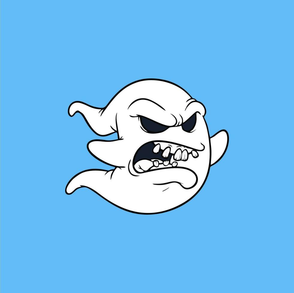 the best illustrations of cute and adorable ghosts vector