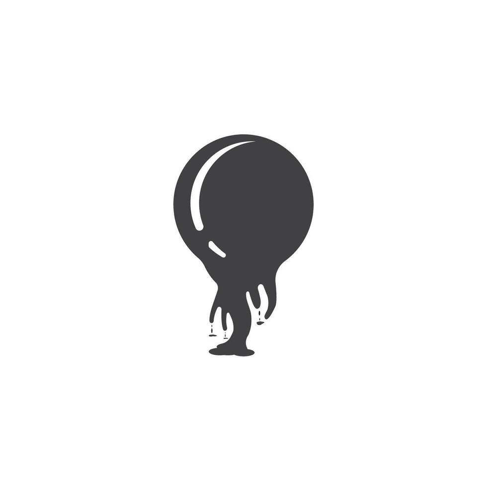 Dripping Liquid icon and symbol template vector