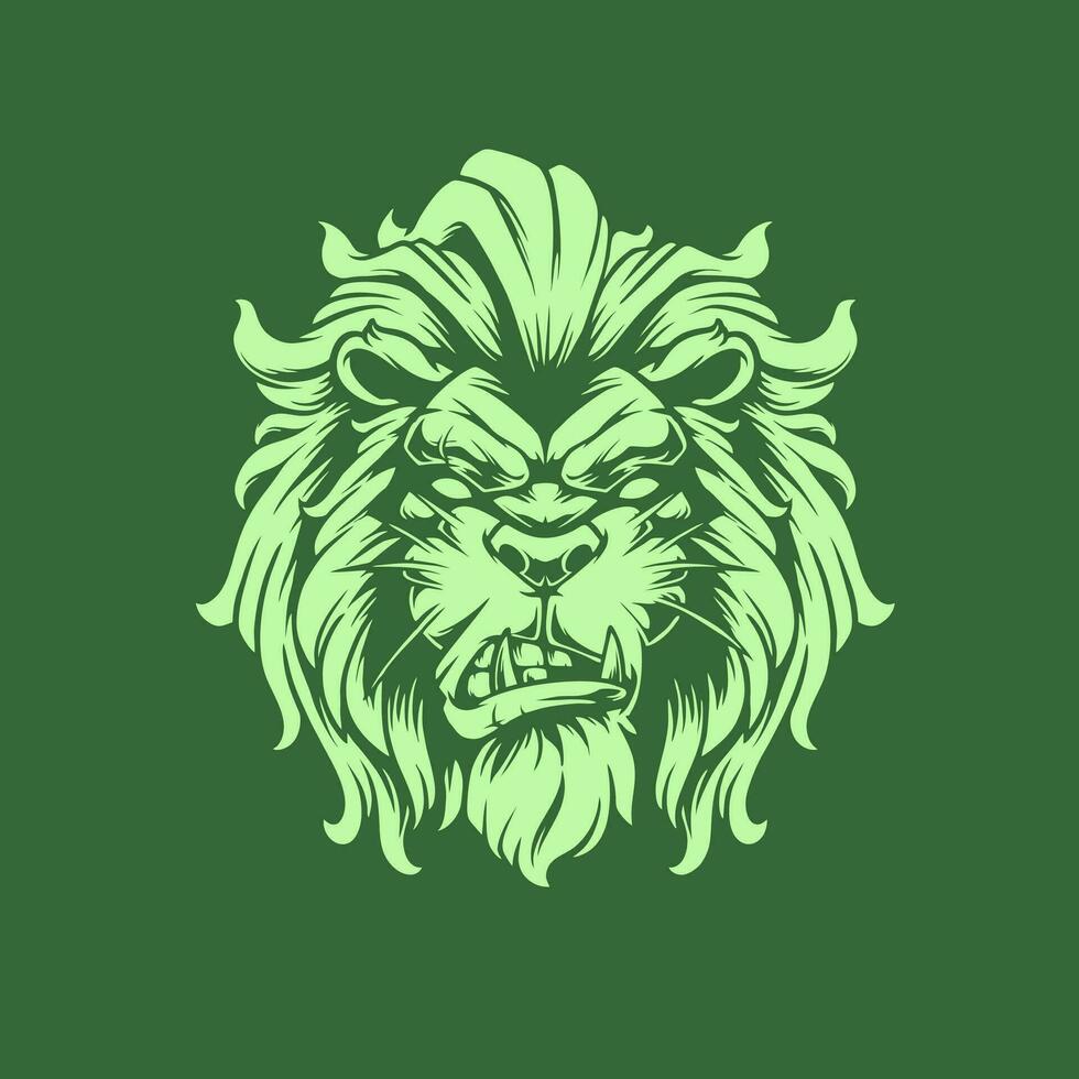best illustration of lion king for mascot, logo or sticker vector