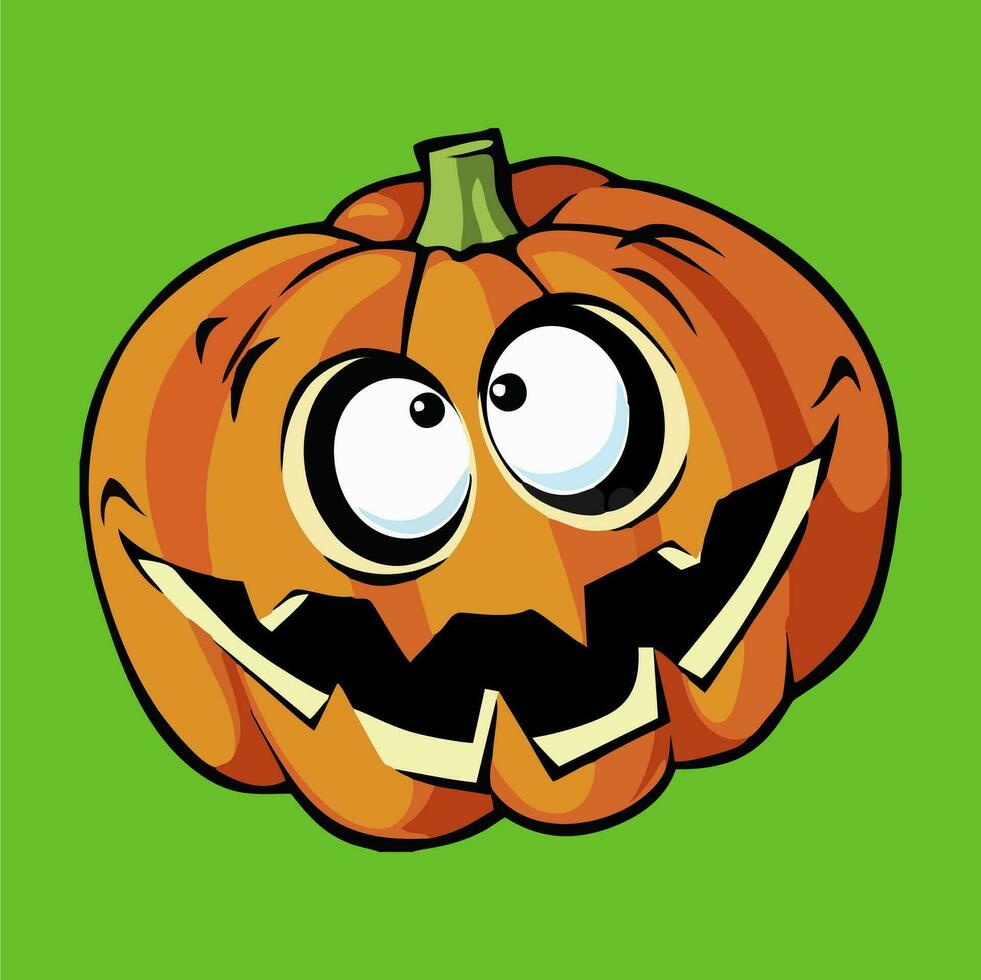the best illustrations of cute and adorable pumpkins vector