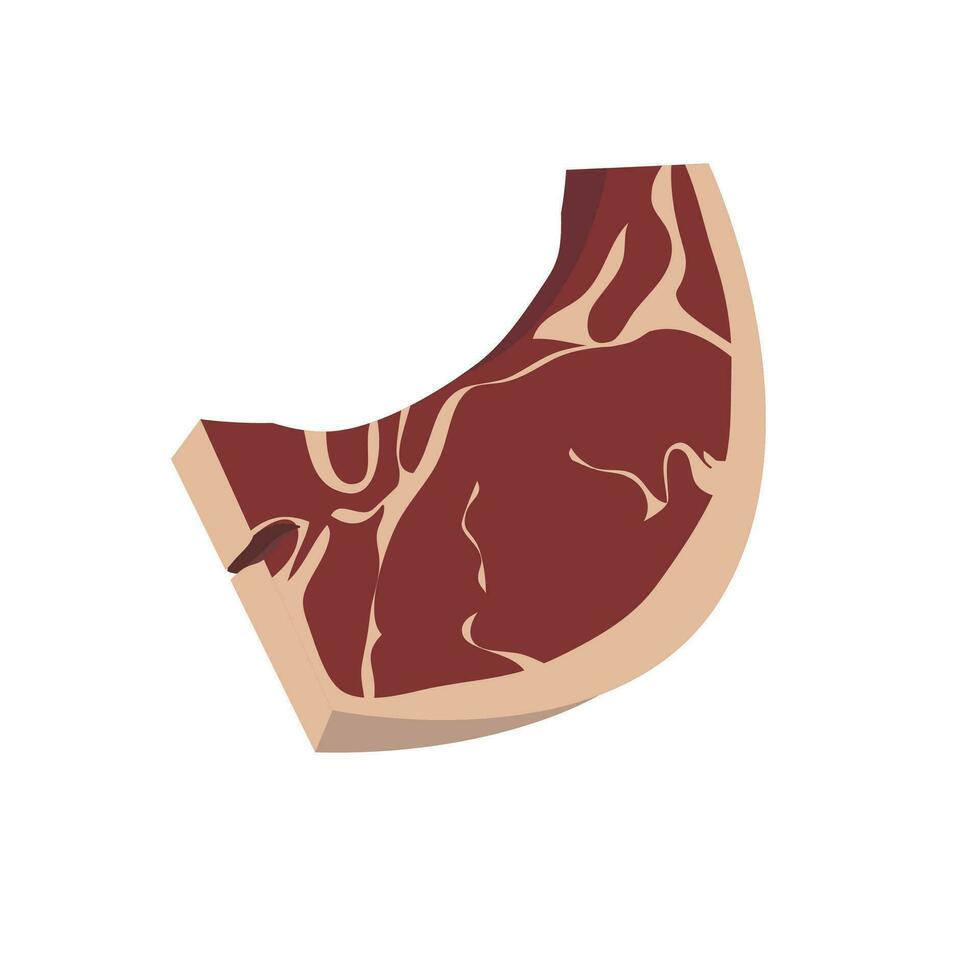 ilustración de el tipos de carne cortes ese existe alrededor el mundo vector