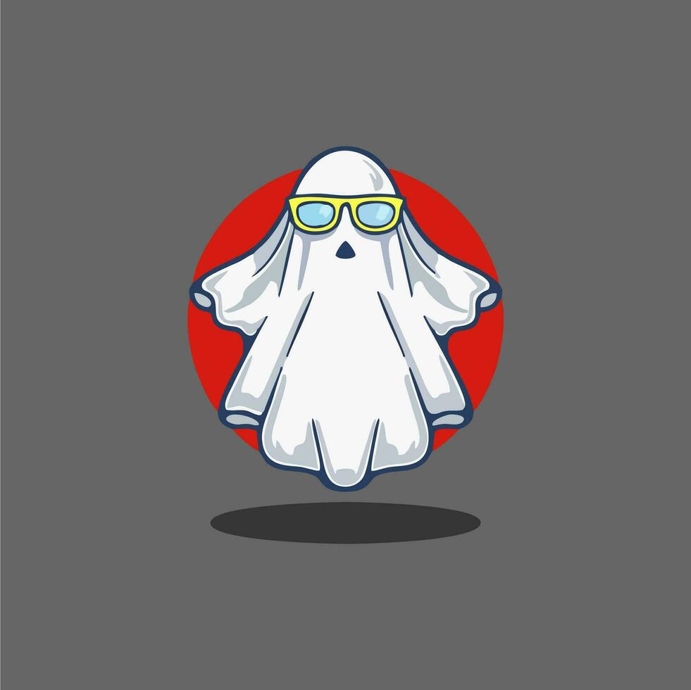 the best illustrations of cute and adorable ghosts vector