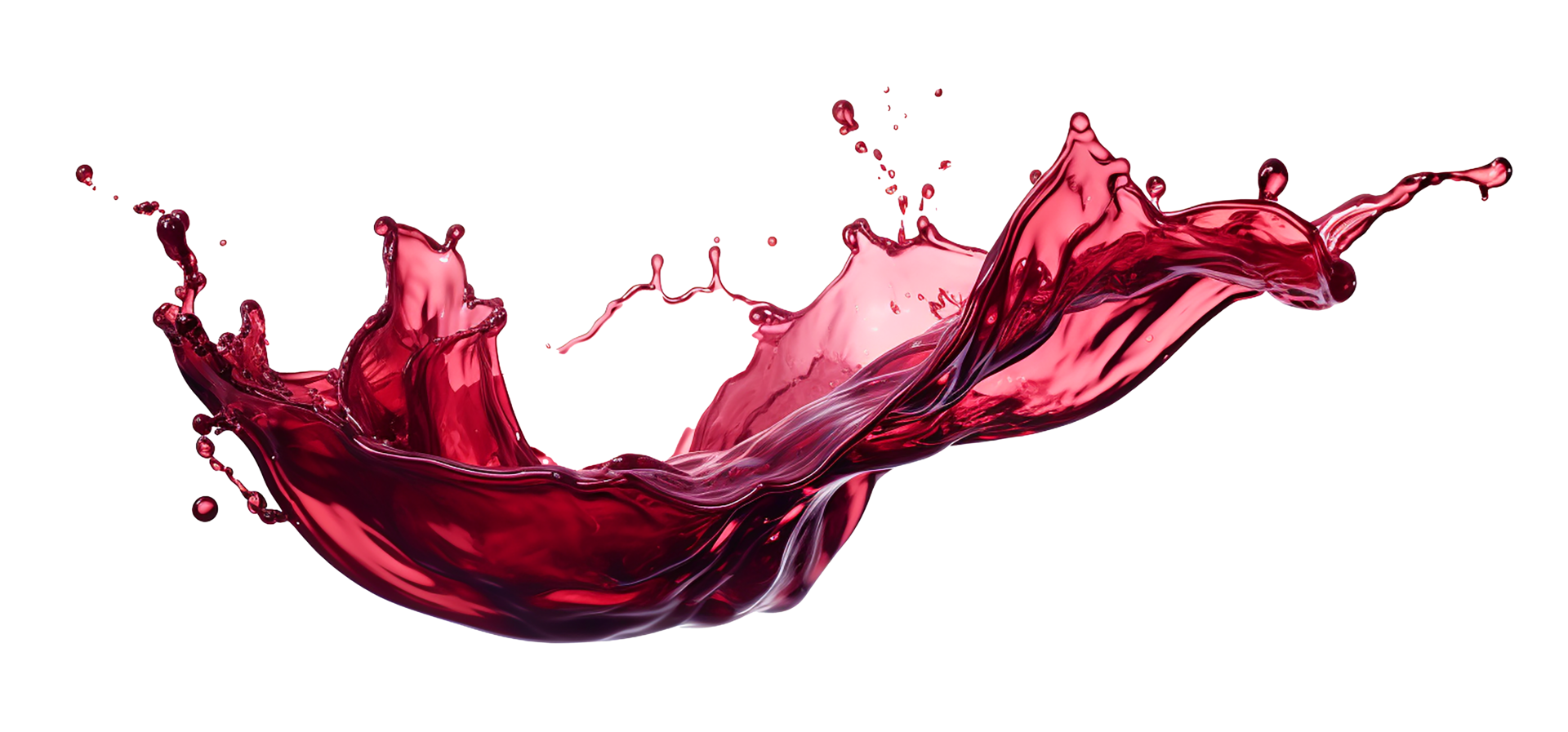Red wine splash captured in motion ai generated 27942827 png