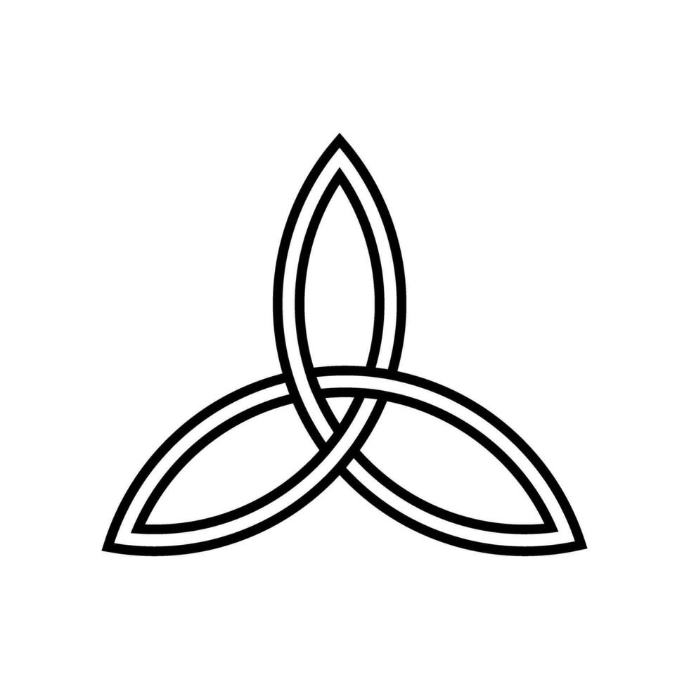 céltico nudos icono vector. céltico señales ilustración símbolo. céltico dibujos símbolo o logo. vector