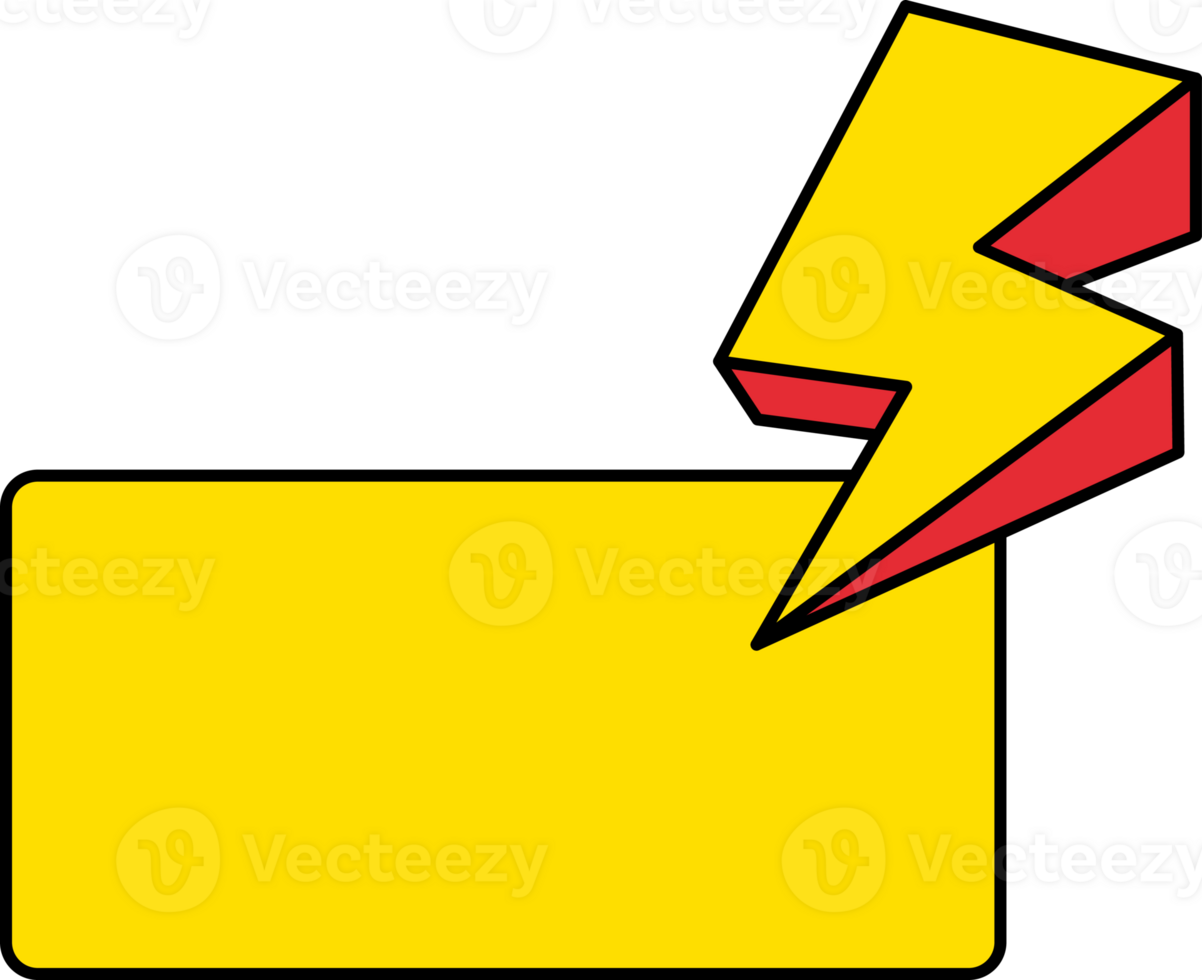 flash sale label flat line png