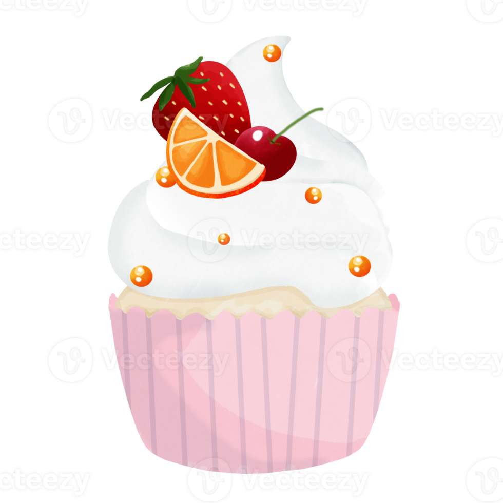cute mix cupcake png