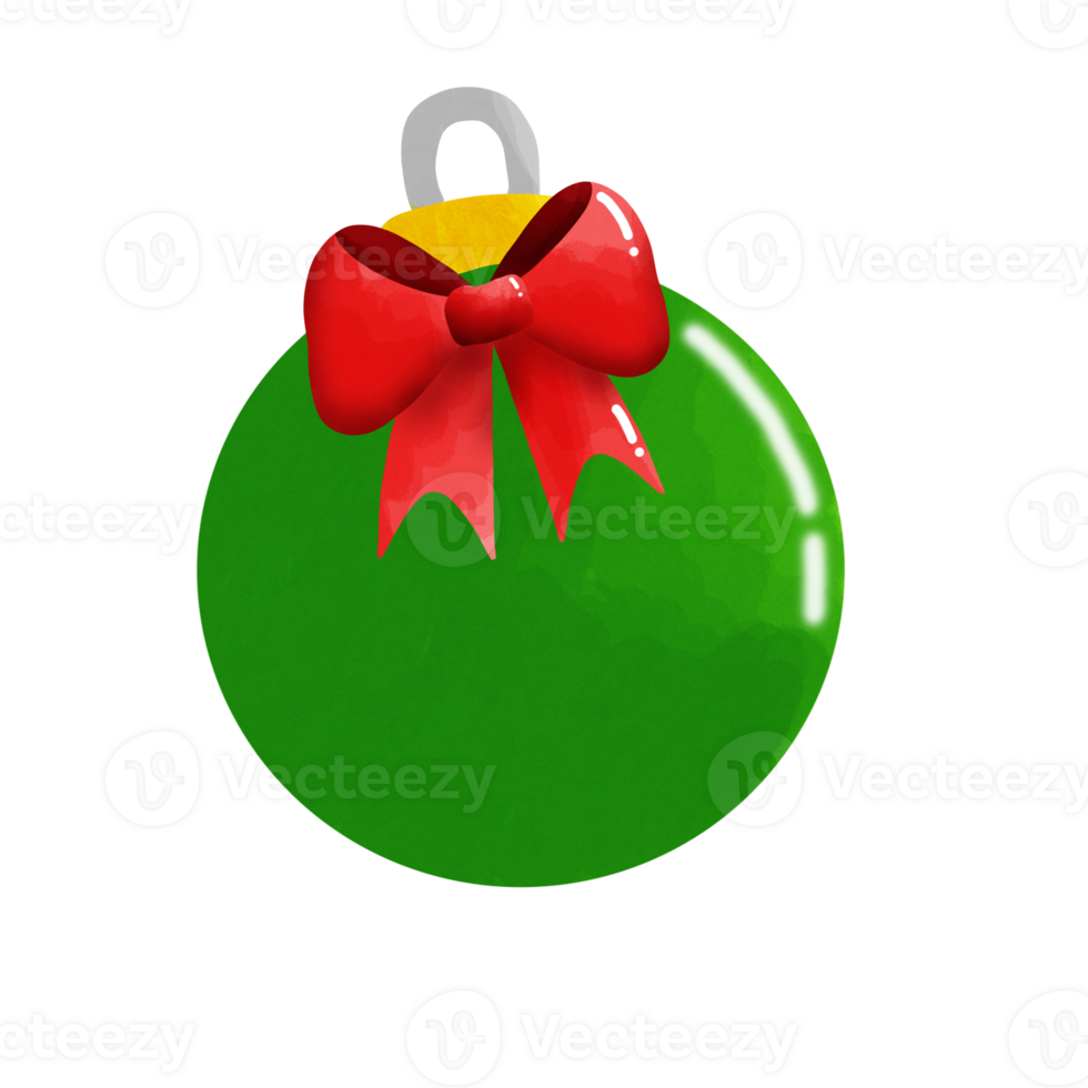 christmas ball with bow png