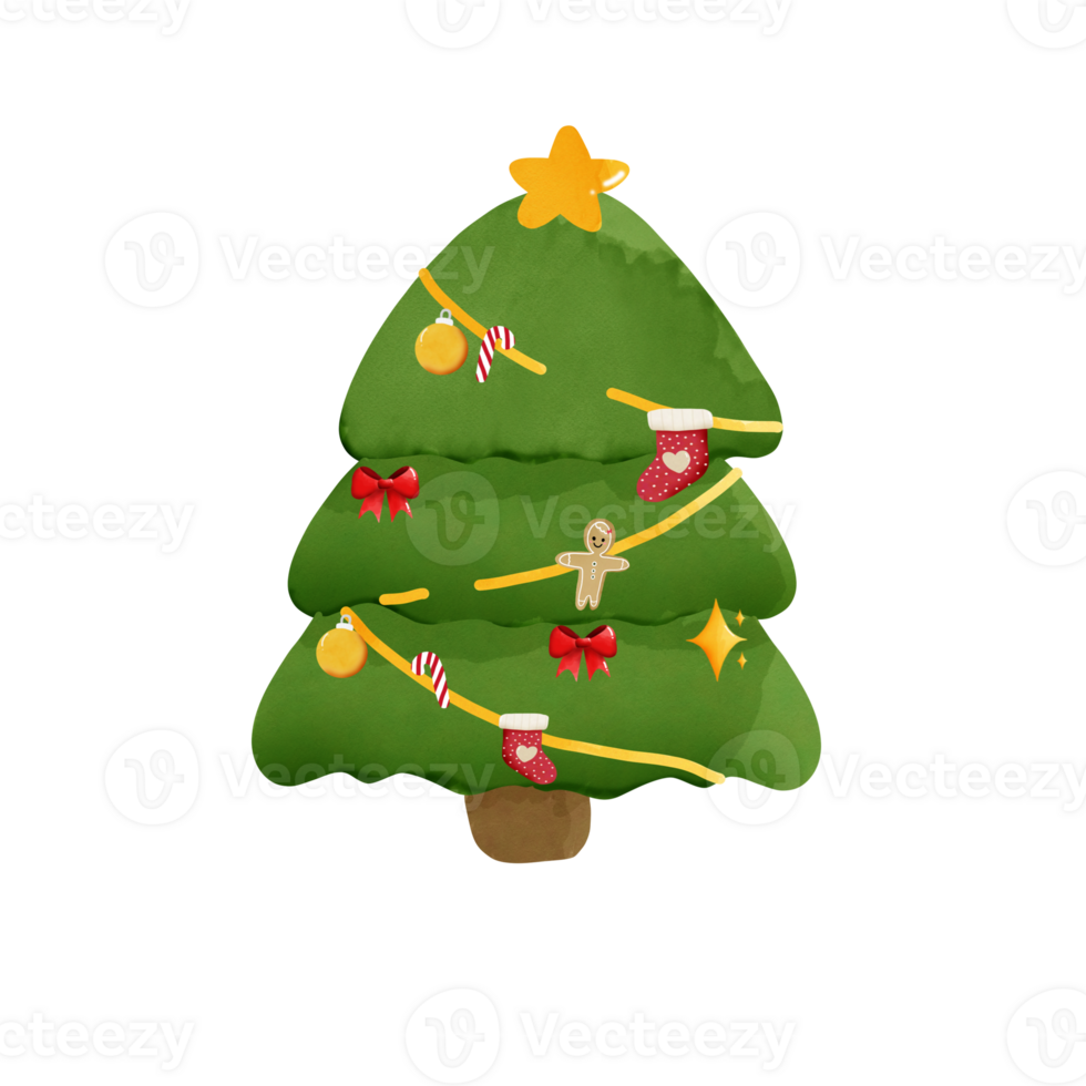 Christmas tree decorations png