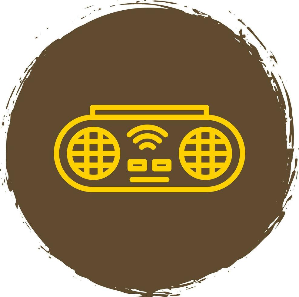 Portable Speaker Vector Icon Design