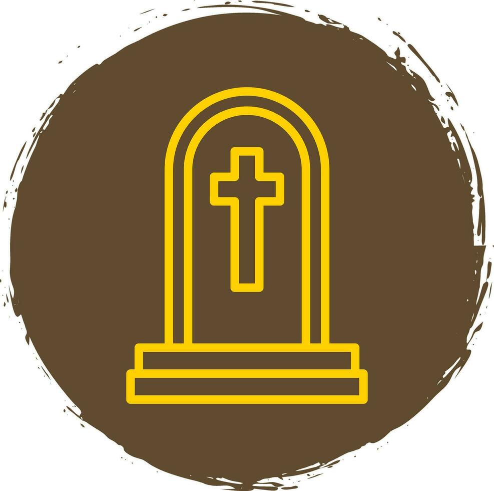 Tomb Vector Icon Design