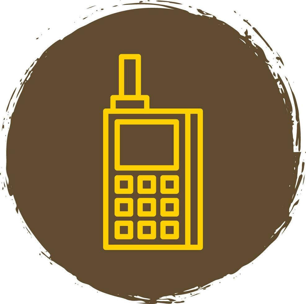 Walkie Talkie Vector Icon Design
