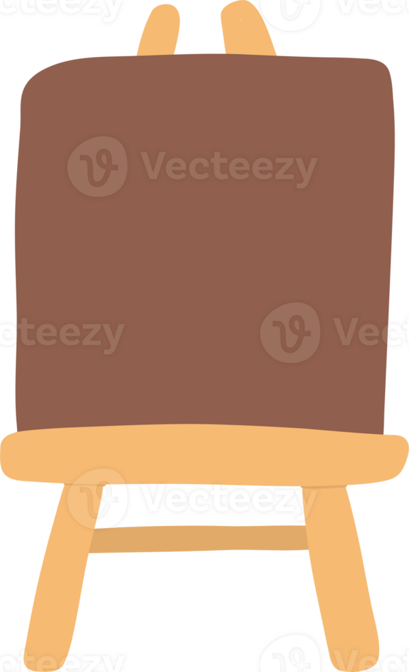 Cafe board open sign empty flat design png