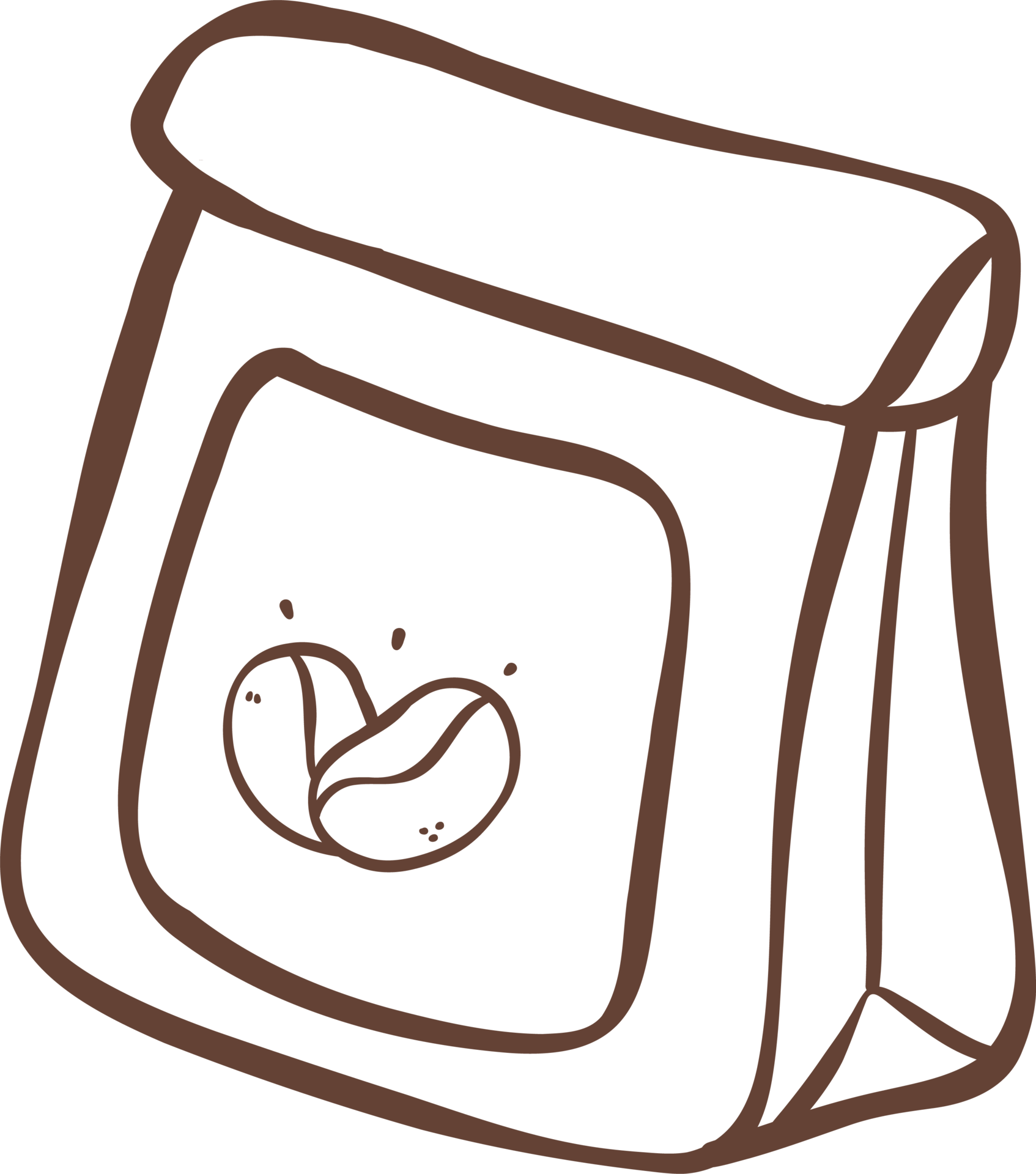 Cute Coffee Bean Bag Outline Doodle Cartoon Drawing 27943753 PNG cute-coffee-bean-bag-outline-doodle-cartoon-drawing-27943753-png