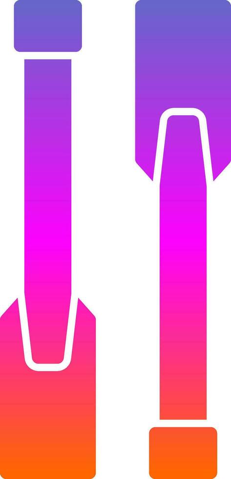 Paddles Vector Icon Design
