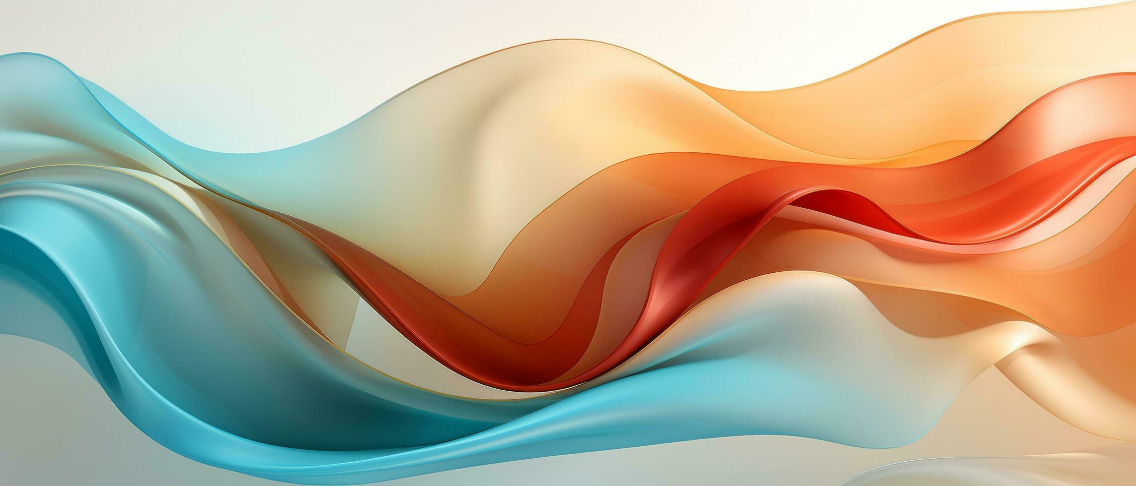abstract background with waves photo