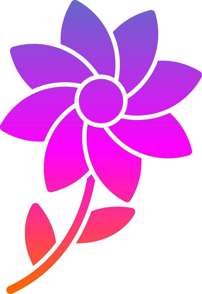 Flower Vector Icon Design
