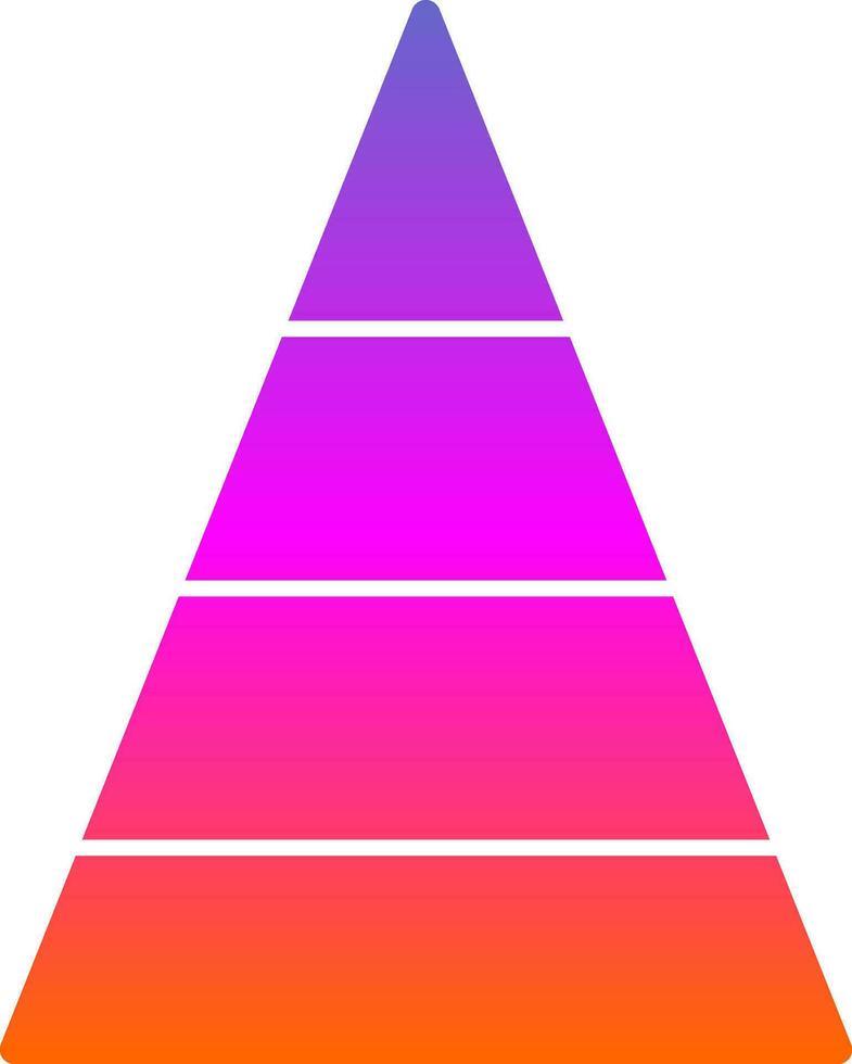 Pyramid Vector Icon Design