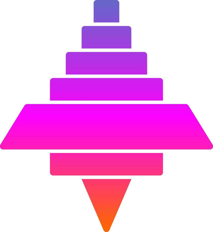 Spinning Top Vector Icon Design