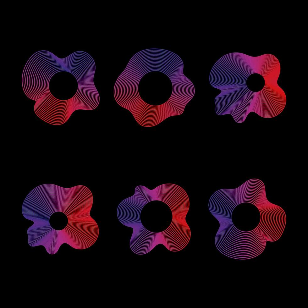 radio wave shape clipart