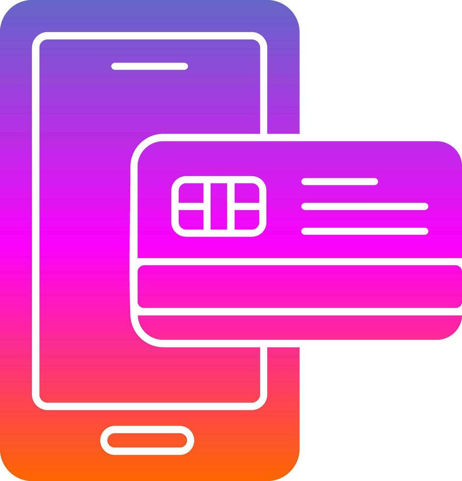 Mobile Payment Vector Icon Design