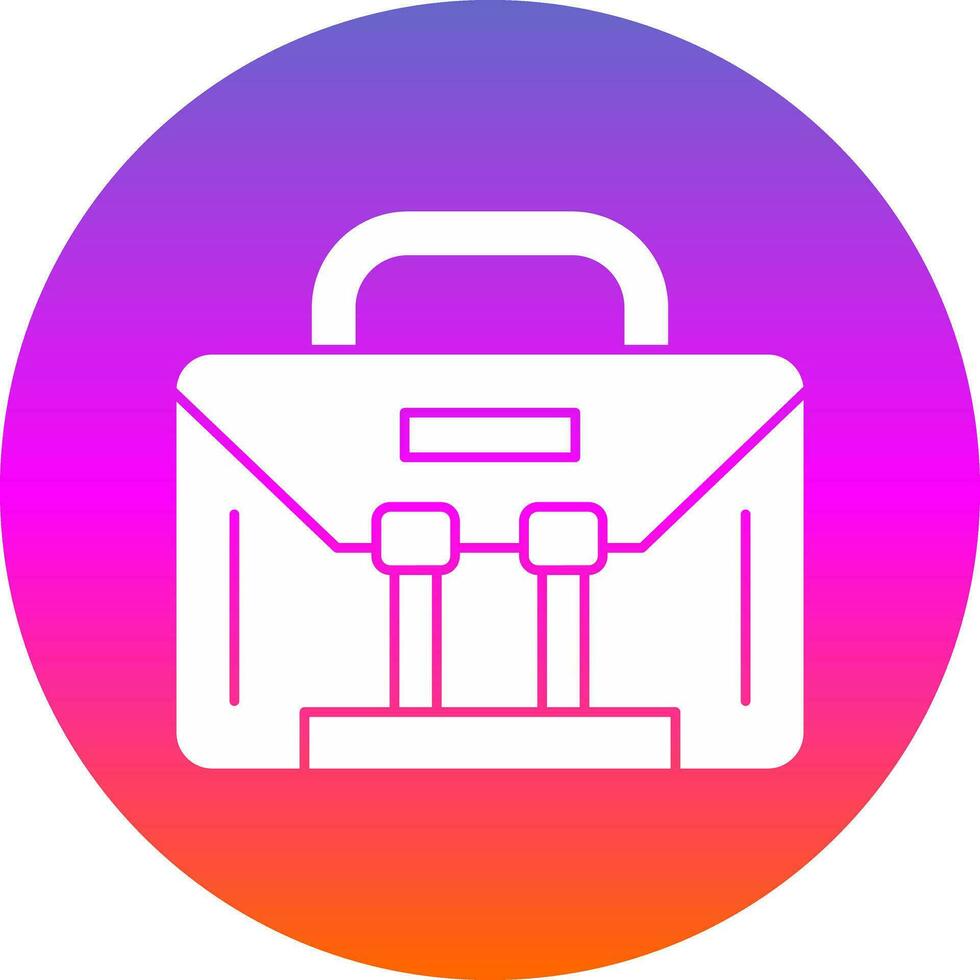 Suitcase Vector Icon Design