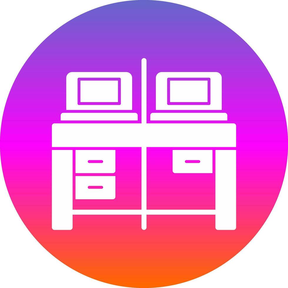 Work Space Vector Icon Design