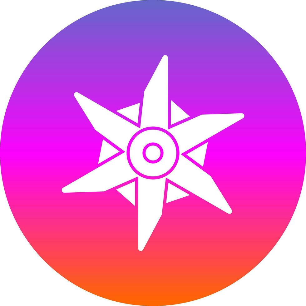 Pinwheel Vector Icon Design