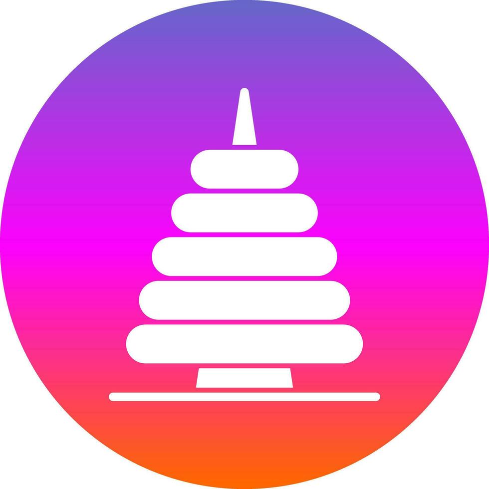Rings Vector Icon Design