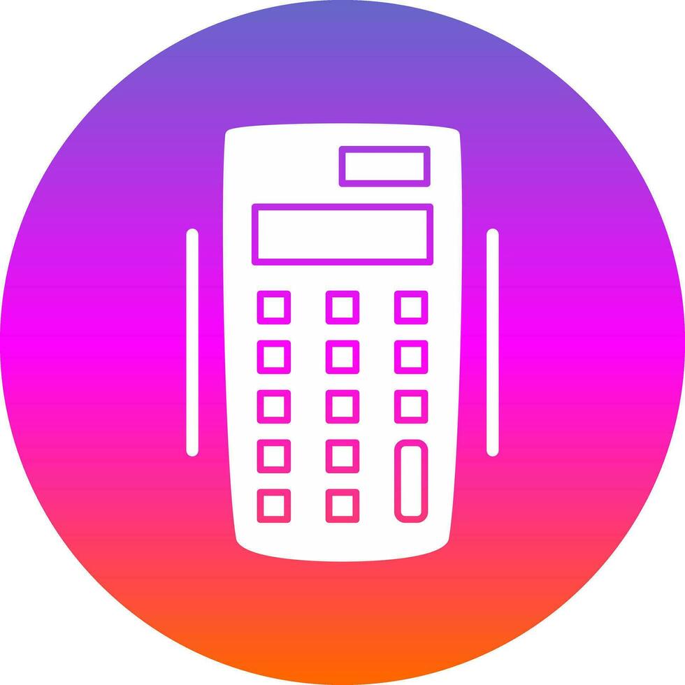 diseño de icono de vector de calculadora