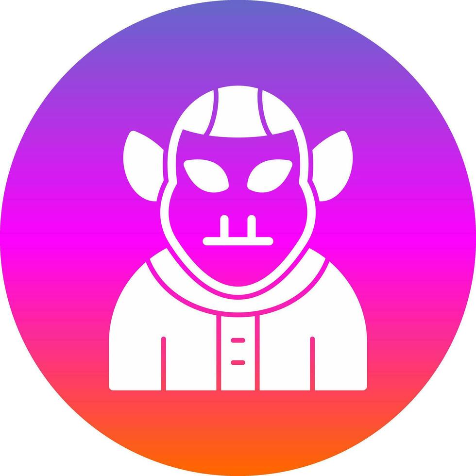 Troll vector icono diseño