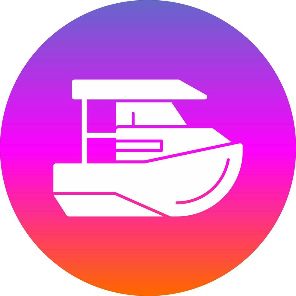 Boat Vector Icon Design