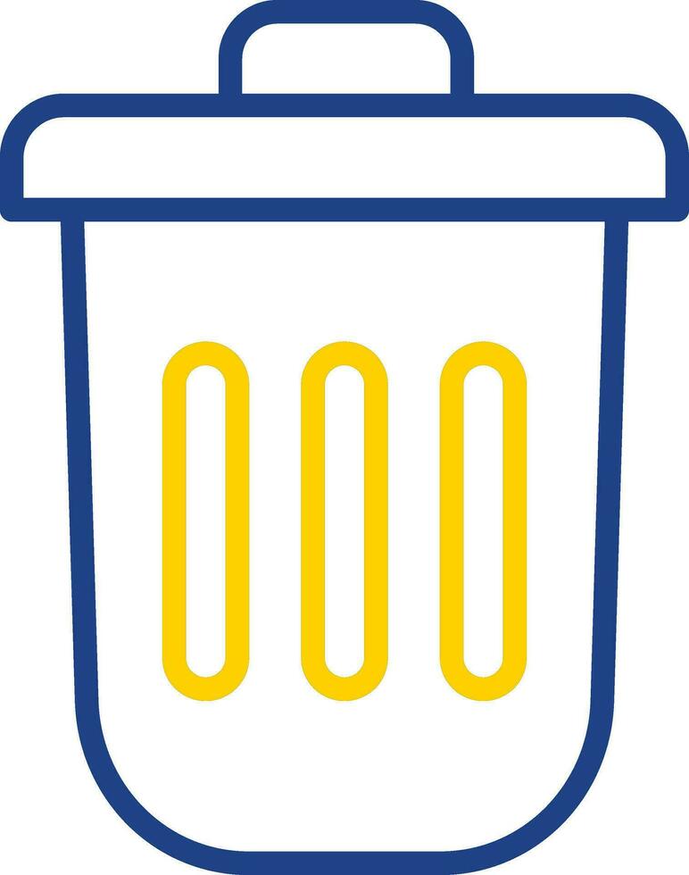 Dustbin Vector Icon Design