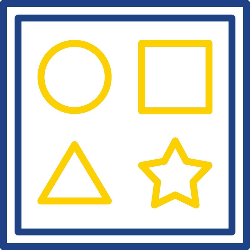 Shape Toy Vector Icon Design