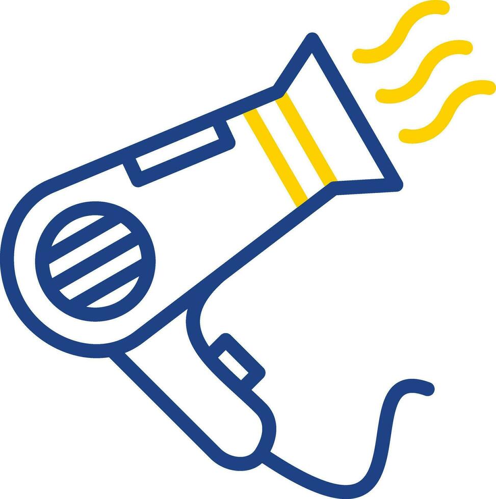 Hairdryer Vector Icon Design