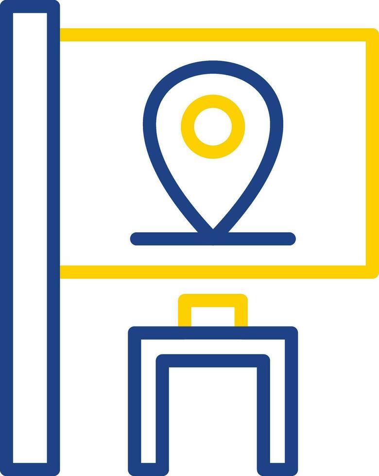 Checkpoint Vector Icon Design