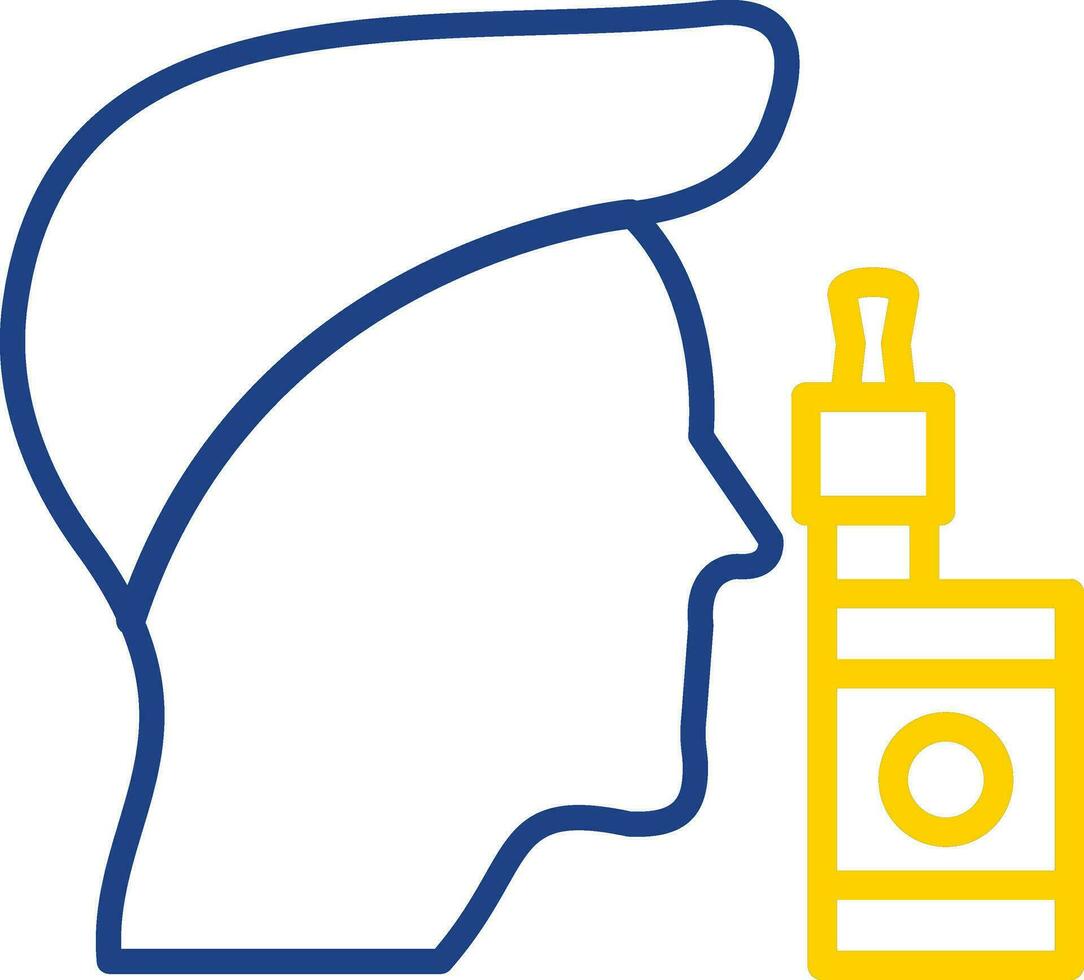 Vaping Vector Icon Design