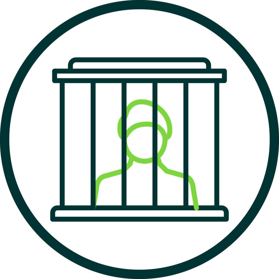 Prisoner Vector Icon Design