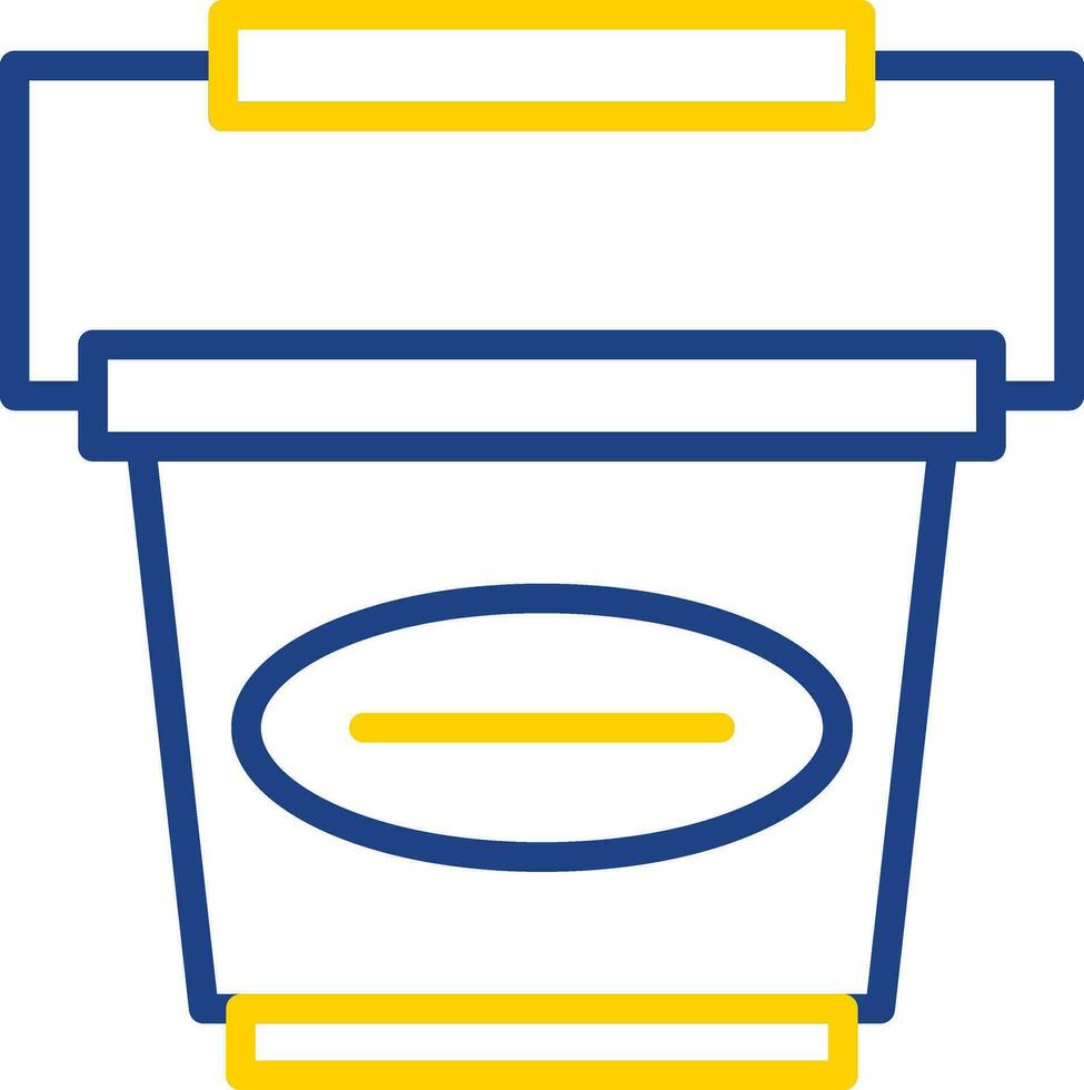 Bucket Vector Icon Design