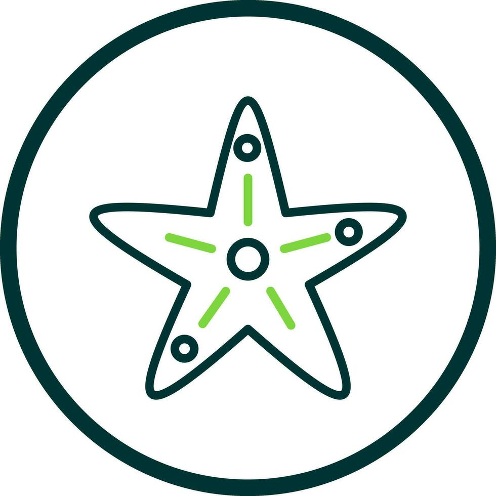 Starfish Vector Icon Design