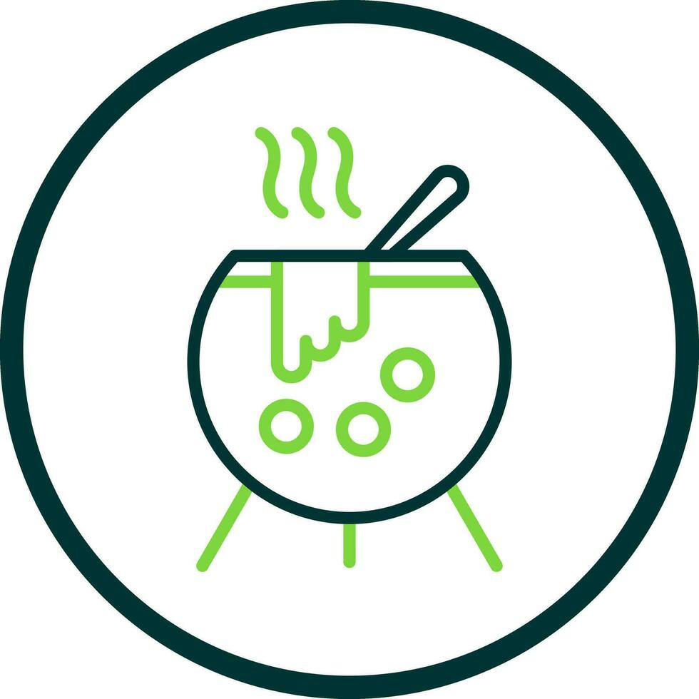 Cauldron Vector Icon Design