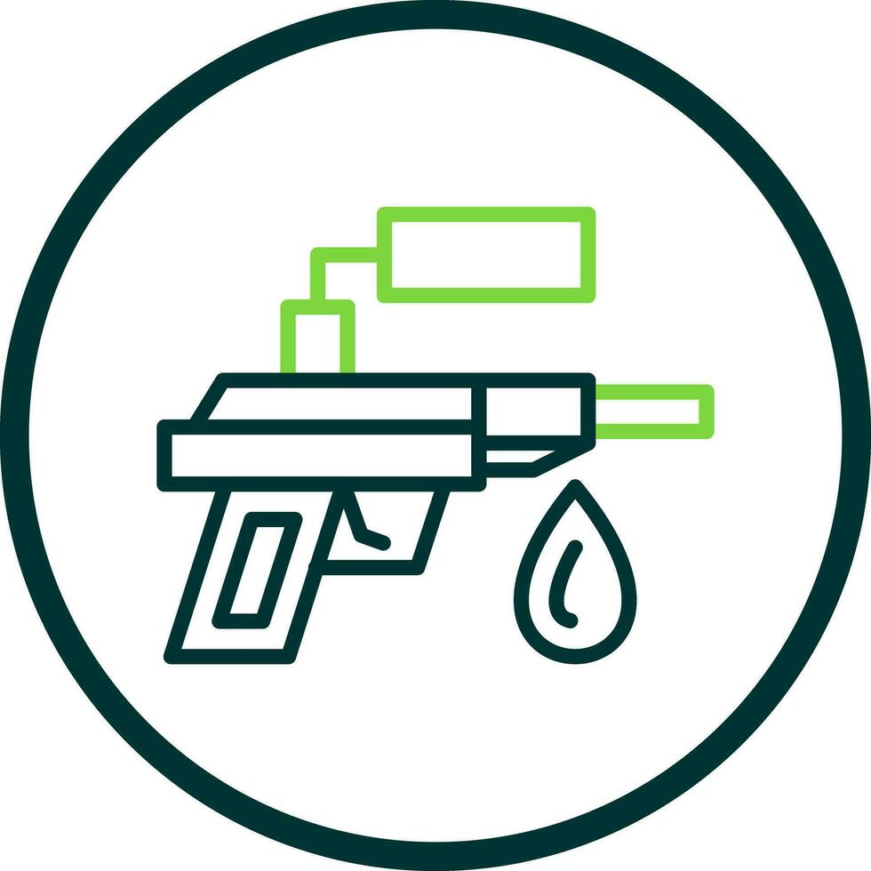 Water Gun Vector Icon Design