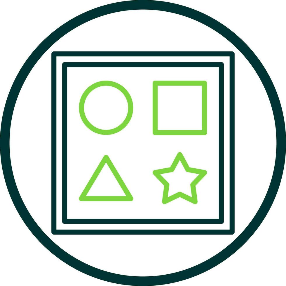 Shape Toy Vector Icon Design
