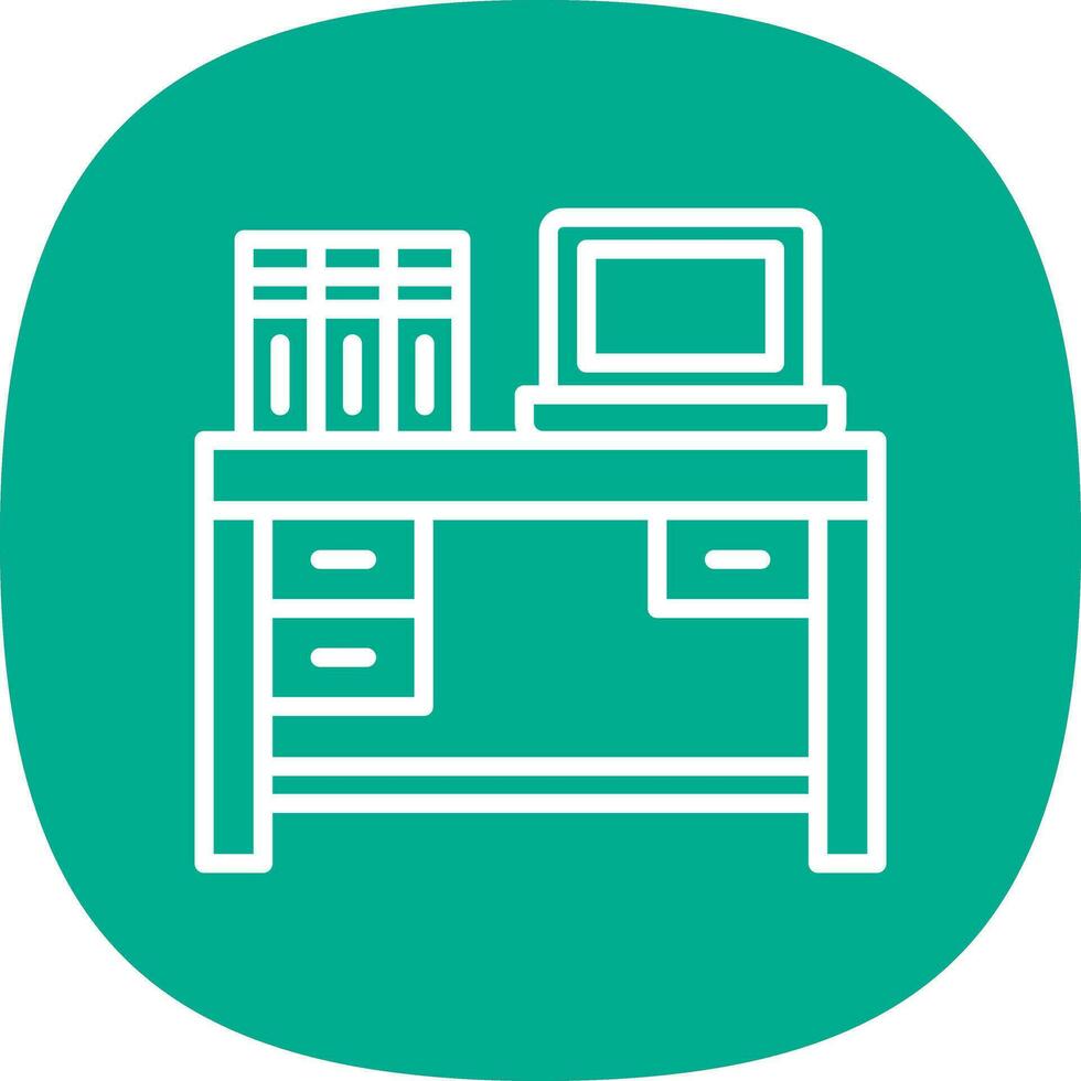 Work Place Vector Icon Design