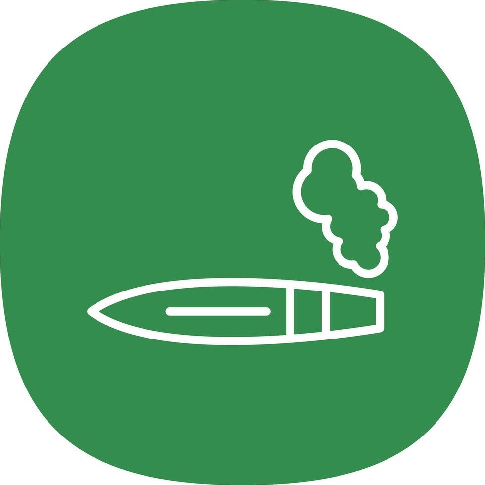 diseño de icono de vector de cigarro