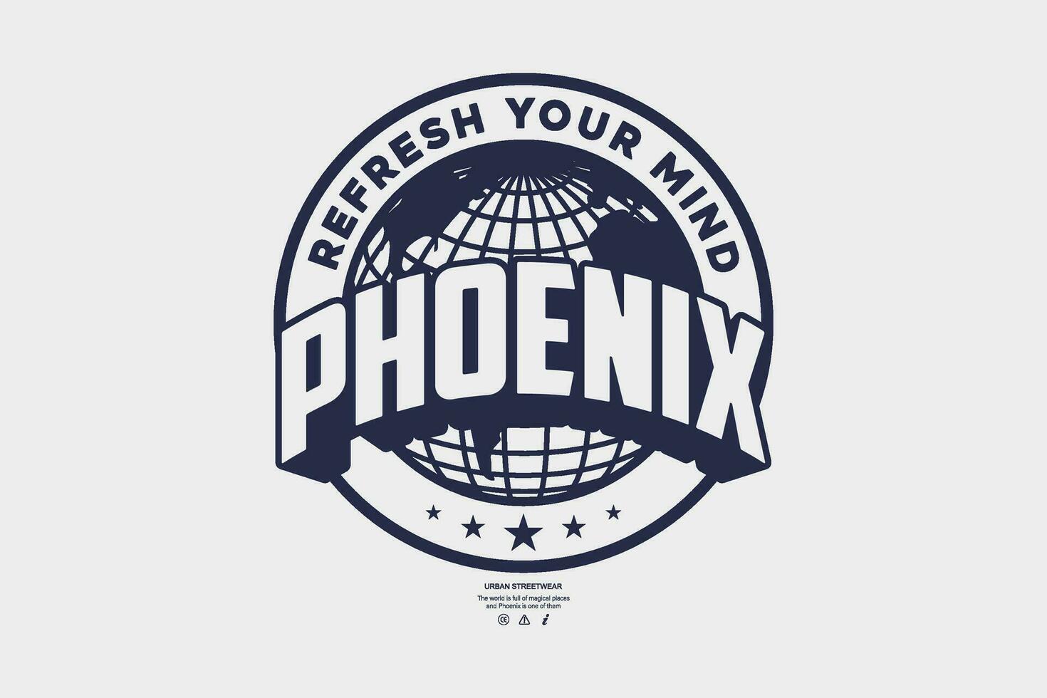 streetwear style concept vector graphic tee design templates ideas