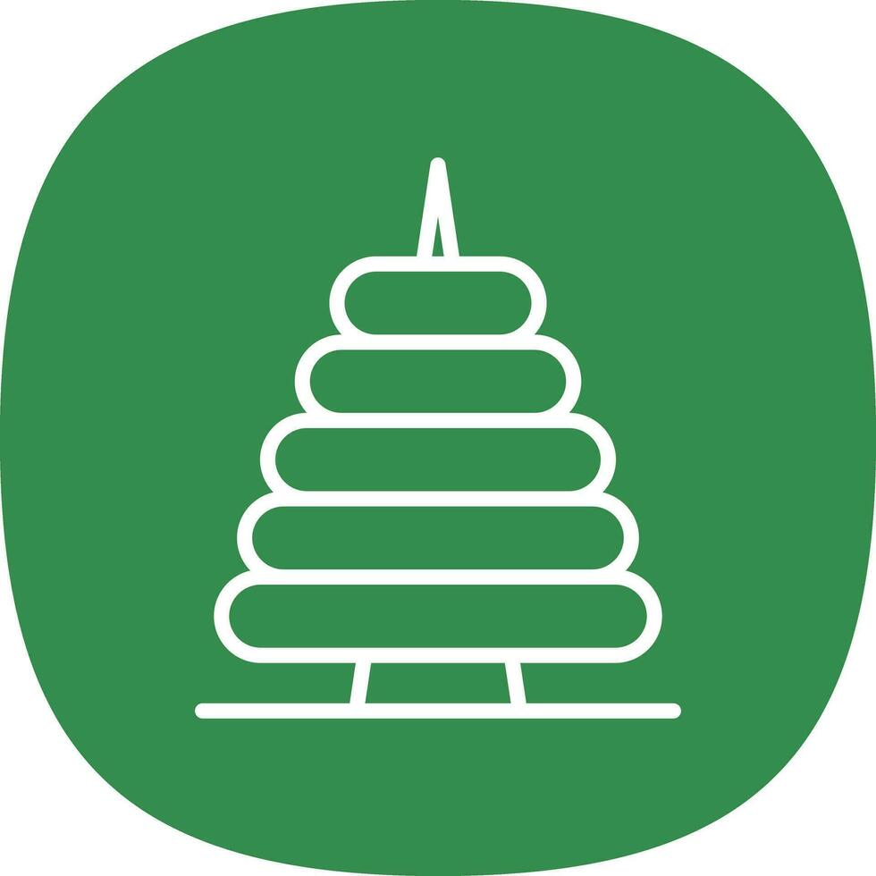 Rings Vector Icon Design
