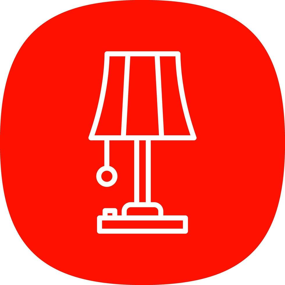 Lamp Vector Icon Design