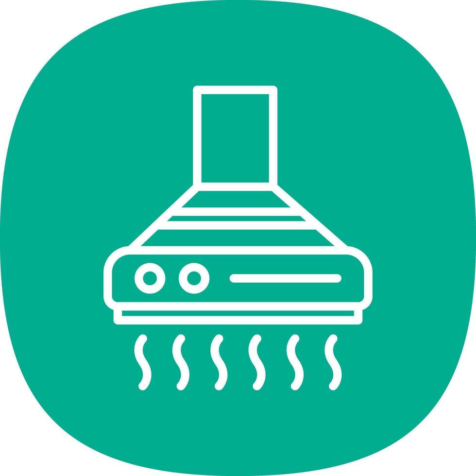 Extractor Hood Vector Icon Design