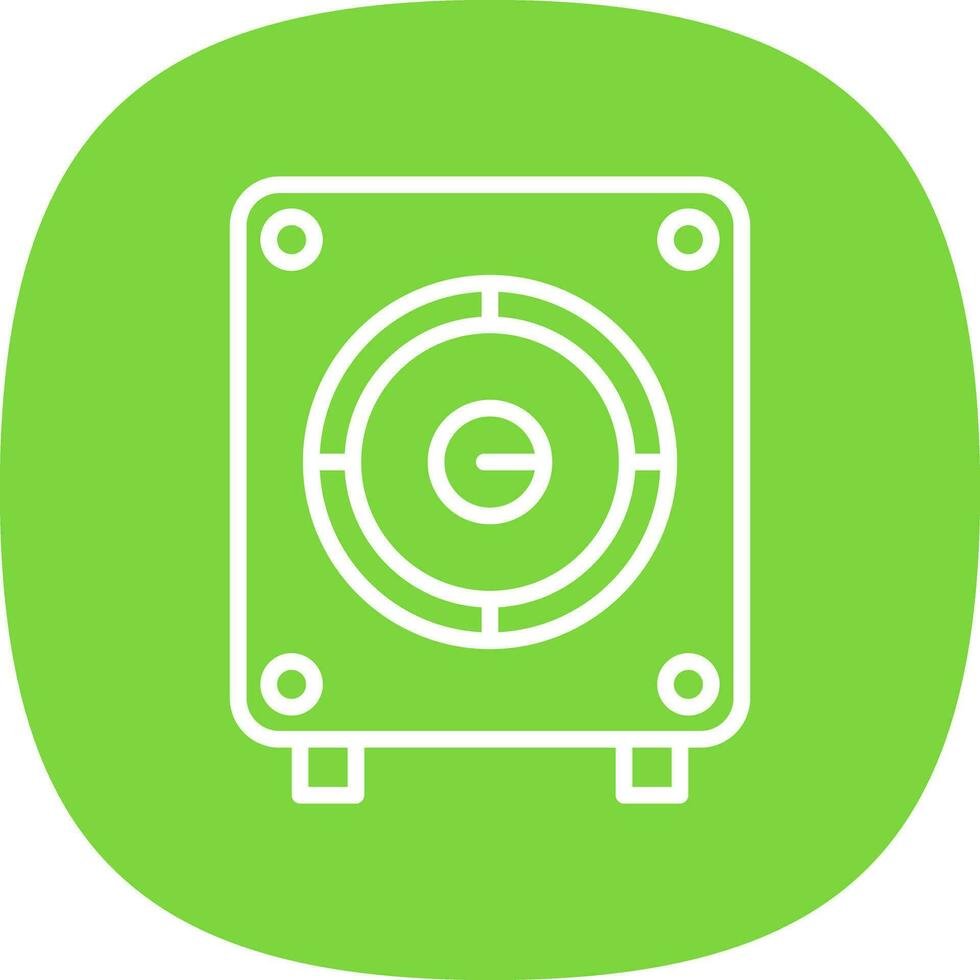 Woofer Vector Icon Design
