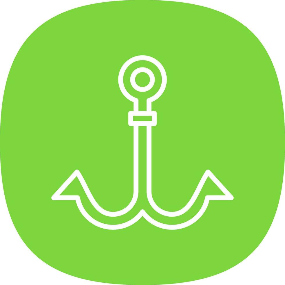 Anchor Vector Icon Design